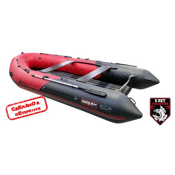 Надувная лодка Хантер 450 ПРО, фото 