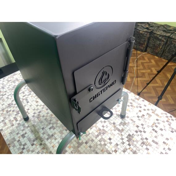 Печь дровяная Сибтермо малая (эконом) + подарок (Датчик задымления), Размер : Малая, фото , изображение 2