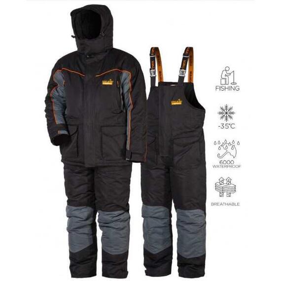 Костюм зимний Norfin ELEMENT+ 05 р. XXL, Размер: XXL, Расцветка: черный, фото , изображение 2