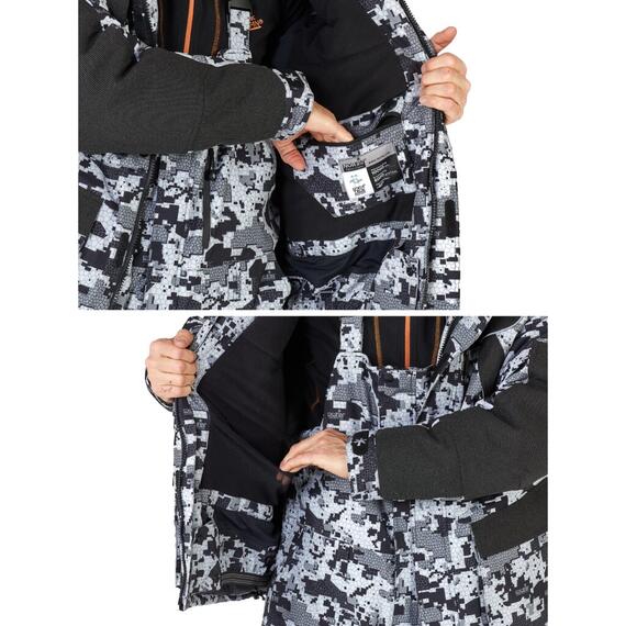 Костюм зимний Norfin EXPLORER 2 CAMO 04 р. XL, Размер: XL, фото , изображение 4