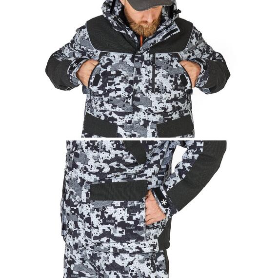 Костюм зимний Norfin EXPLORER 2 CAMO 04 р. XL, Размер: XL, фото , изображение 5