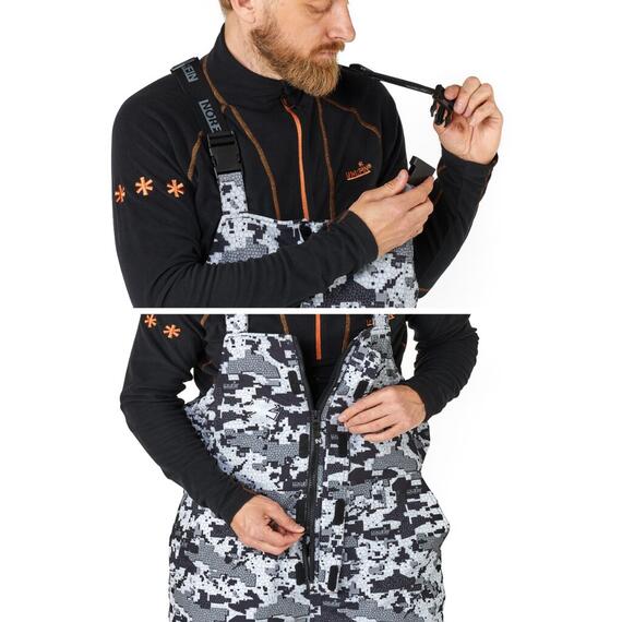 Костюм зимний Norfin EXPLORER 2 CAMO 04 р. XL, Размер: XL, фото , изображение 6