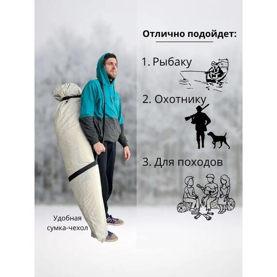 Зимняя палатка BAY трехслойная (220*220*200), фото , изображение 2