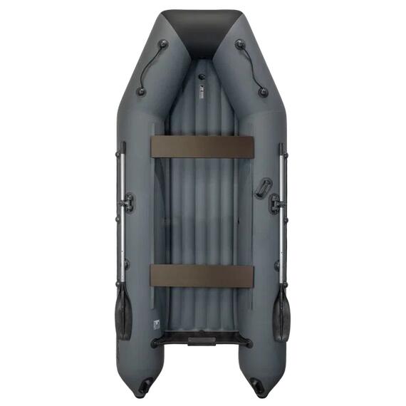 Надувная лодка Барс 3400 НДНД графит\черный, фото 