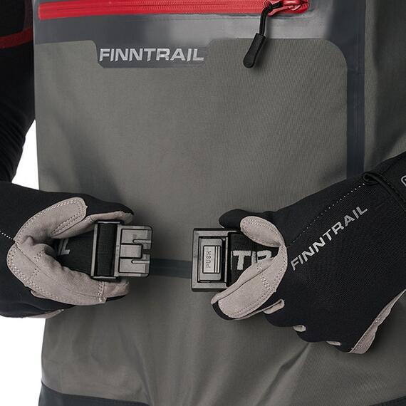 Вейдерсы Finntrail Airman Kids 5219 Red 134-140, Цвет.: красный, Размер.: 134-140, фото , изображение 4