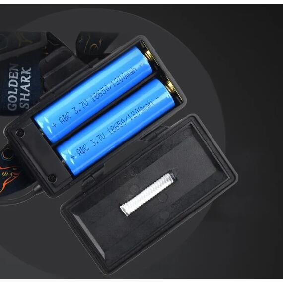 Налобный фонарик Golden Shark Volcano, фото , изображение 7