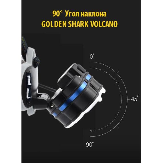 Налобный фонарик Golden Shark Volcano, фото , изображение 10