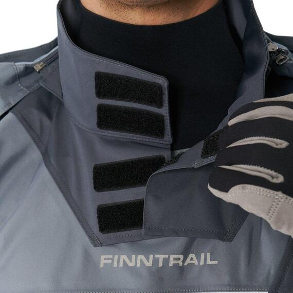 СУХОЙ КОСТЮМ FINNTRAIL DRYSUIT PRO 2504 GREY, L, Цвет.: серый, Размер.: L, фото , изображение 4