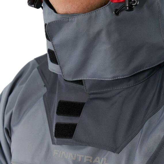 СУХОЙ КОСТЮМ FINNTRAIL DRYSUIT PRO 2504 GREY, XL, Цвет.: серый, Размер.: XL, фото , изображение 3
