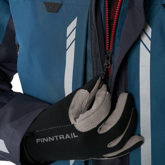 КУРТКА FINNTRAIL GREENWOOD 4021 Blue, XL, Цвет.: синий, Размер.: XL, фото , изображение 6