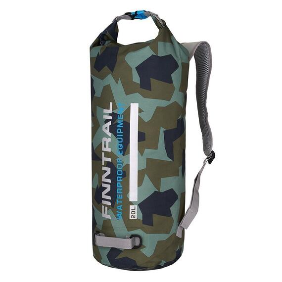 Герморюкзак Finntrail TARGET CAMO 20L 1716 CamoArmy, фото , изображение 2