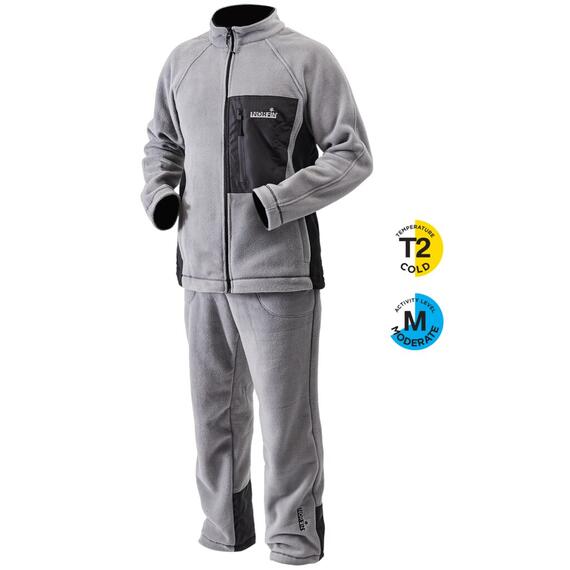 Костюм флисовый Norfin ALPINE 2, XL, Цвет: серый, Размер: XL, фото 