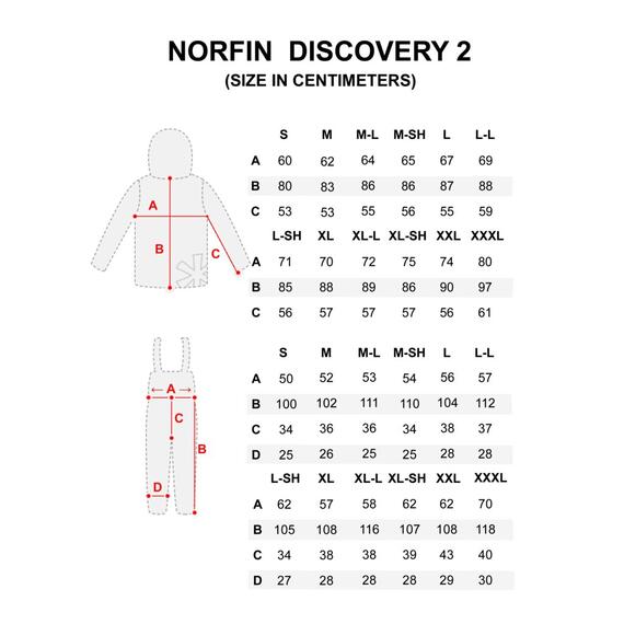 Костюм зимний NORFIN Discovery 2, L, Размер: L, фото , изображение 10