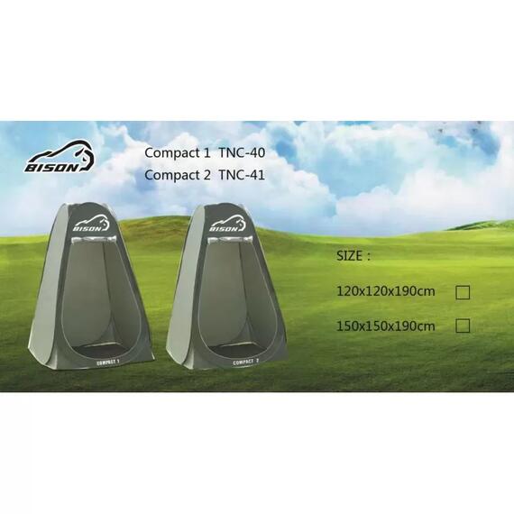 Палатка рыболовная Bison Compact 1 (120см*120см*190см), фото , изображение 3