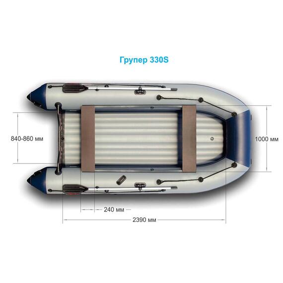 Лодка Групер 330S, фото 