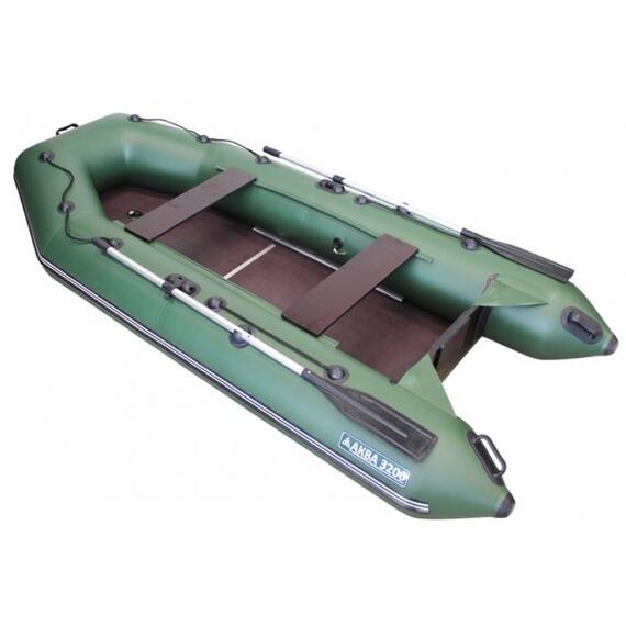 Надувная лодка Аква 3200 СК зеленый, фото , изображение 3