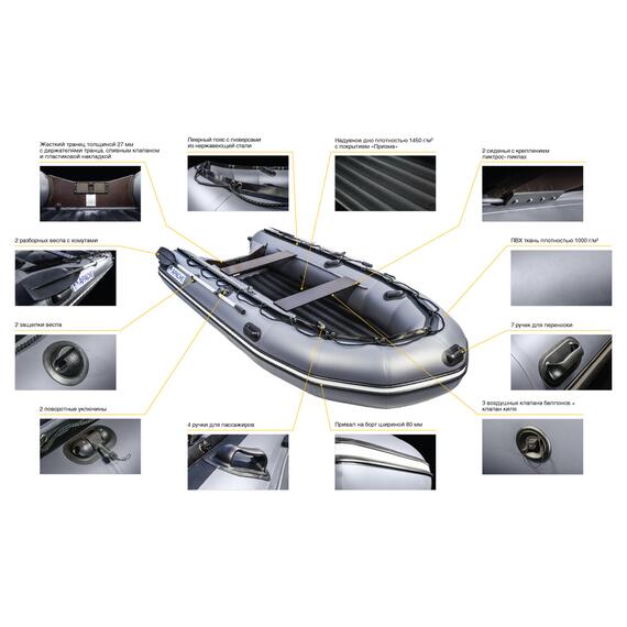 Надувная лодка Apache 3300 НДНД, фото , изображение 4