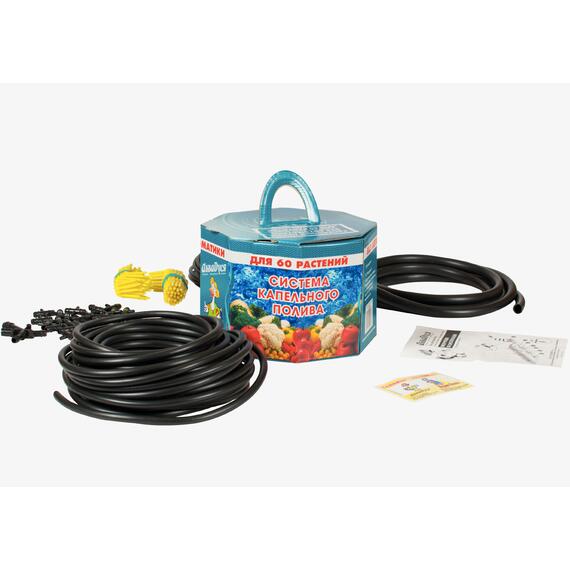 Капельный полив АкваДуся +60 на 60 растений без автоматики, фото , изображение 2