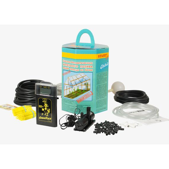 Автоматический капельный полив AквaДуся Start ЖКИ на 50 растений, фото , изображение 3