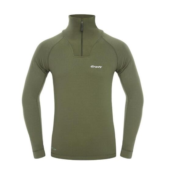 Термобелье мужское Graff DUO SKIN 300 900/902 оливковое, XL, Размер: XL, Расцветка: Оливковый, фото , изображение 3