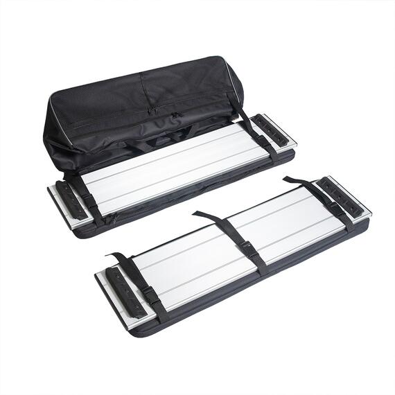 Комплект мягких накладок на сиденье Ковчег Премиум 95 с сумкой камуфляж зелёный/чёрный, Расцветка: камуфляж зелёный/чёрный, фото , изображение 3