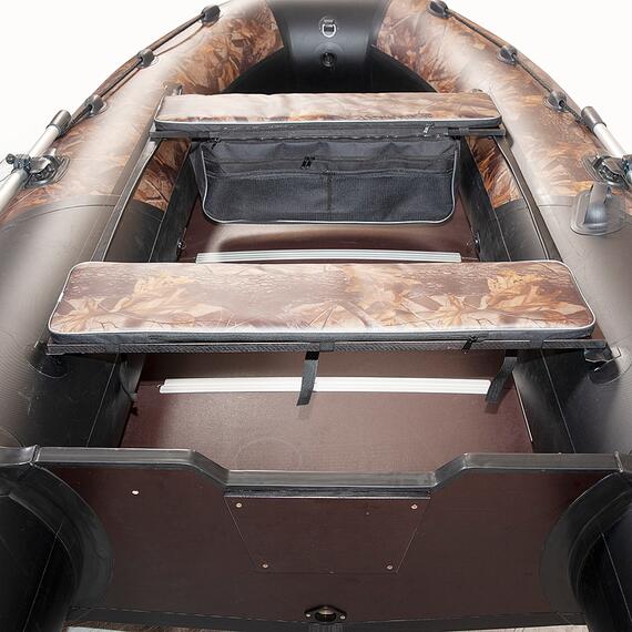 Комплект мягких накладок на сиденье Ковчег Премиум 110 с сумкой камуфляж тёмный лес/чёрный, Расцветка: камуфляж тёмный лес/чёрный, фото , изображение 9