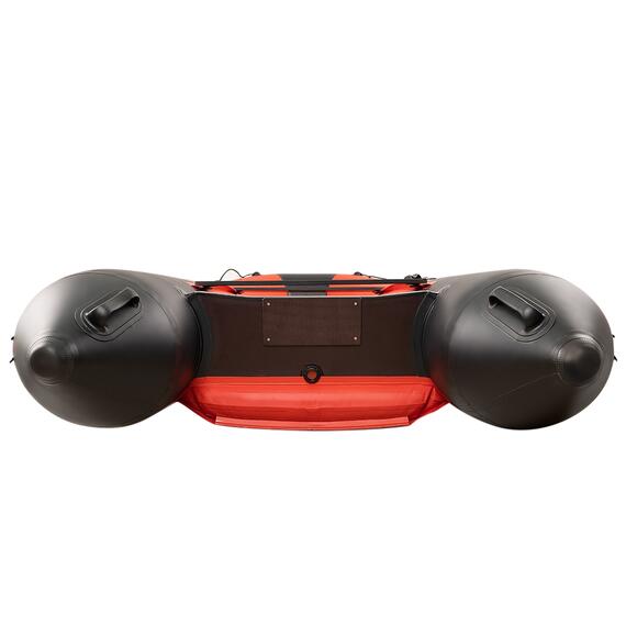 Надувная лодка Таймень NX 3400 НДНД красный-черный, Расцветка: красный-черный, Количество пассажиров: 4+1, фото , изображение 6