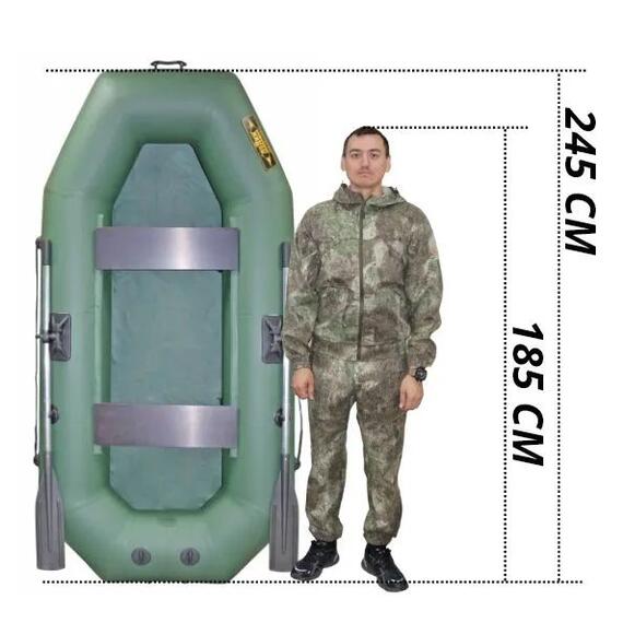 Надувная лодка ПВХ Лодки Поволжья S-245, фото , изображение 5