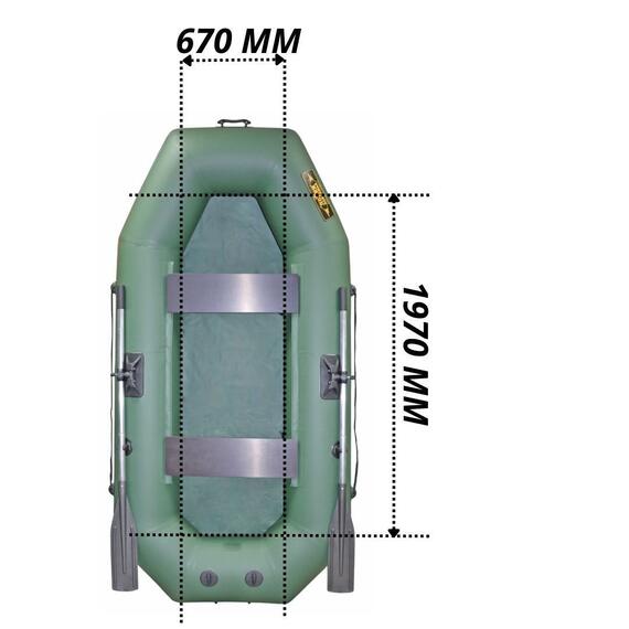 Надувная лодка ПВХ Лодки Поволжья S-265, фото , изображение 4