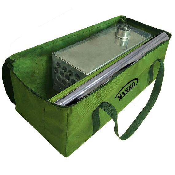 Теплообменник для палатки Manko на 18 трубок в сумке с трубами (3 шт.), фото , изображение 11