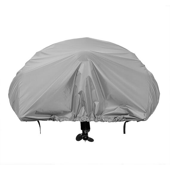 Тент стояночный Ковчег на лодку 380-390 серый, Размер: 380-390, Расцветка: серый, фото , изображение 3