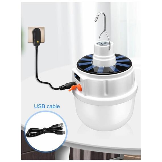 Кемпинговый фонарь на солнечной батарее YD-1359, фото , изображение 4