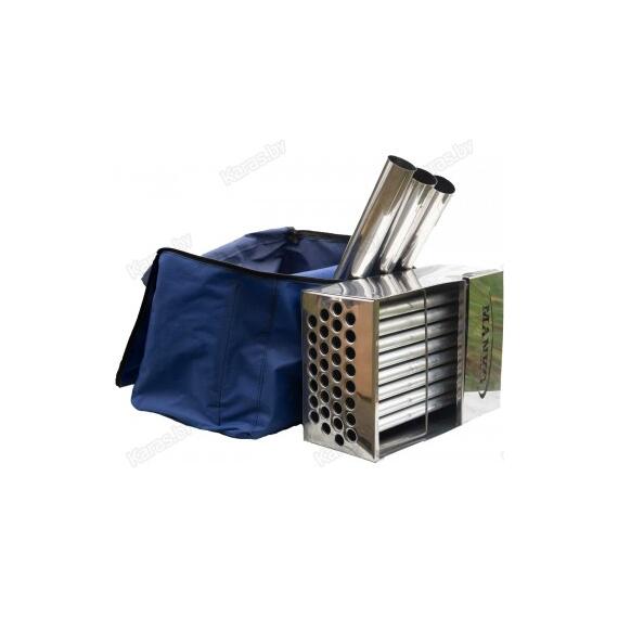 Теплообменник для палатки Manko на 32 трубы в сумке с трубами (3 шт.), фото , изображение 2