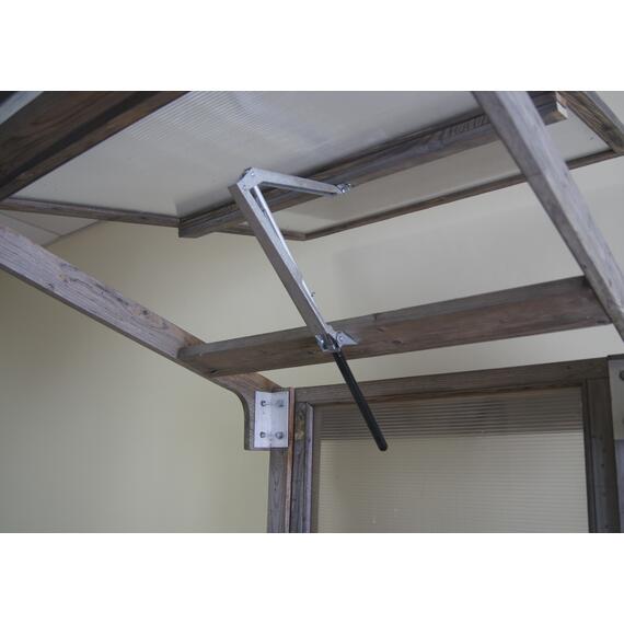 Автомат для проветривания теплицы ДусяСан усиленный, фото , изображение 6