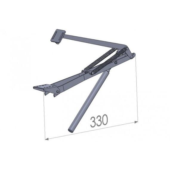 Автомат для проветривания теплицы ДусяСан усиленный, фото , изображение 4