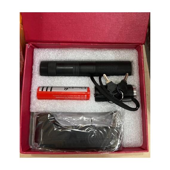 Лазерная указка Green Laser с насадкой, фото 