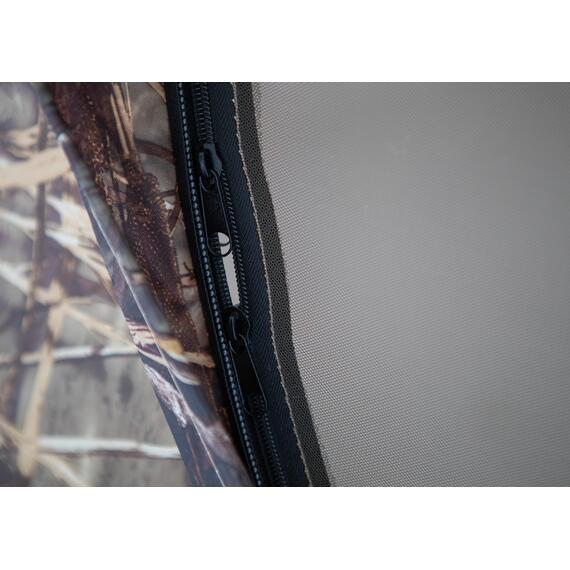 Палатка зимняя СТЭК КУБ 3 Т трехслойная, камуфляж, с выводом под трубу (2.2х2.2х2.05 м), фото , изображение 10