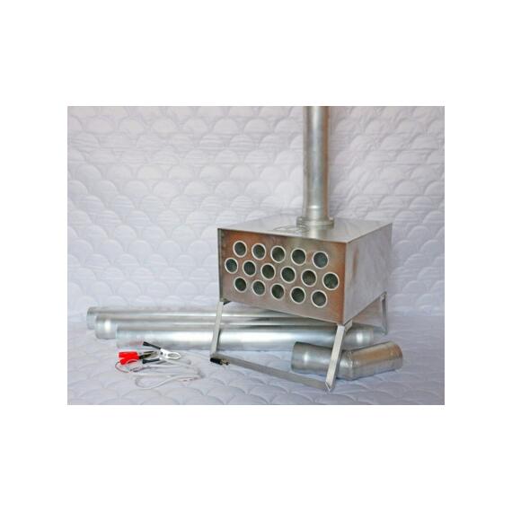 Отвод угловой для теплообменника Пингвин Плюс (50*1,5*200), фото 