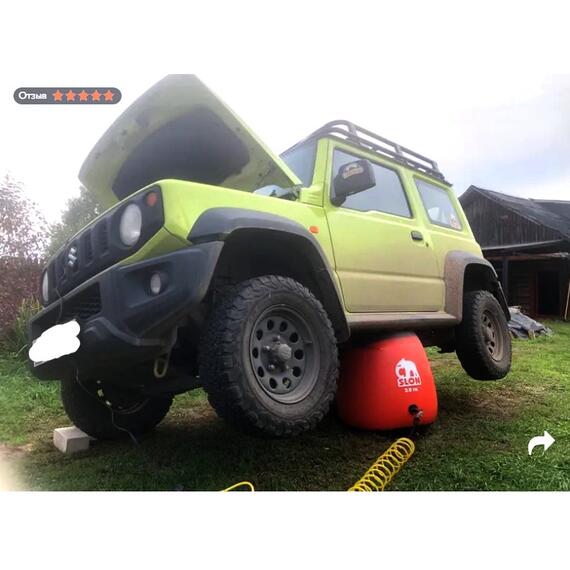 Домкрат надувной Слон 3 тн./65 см “Премиум” (Ondatra), фото , изображение 7