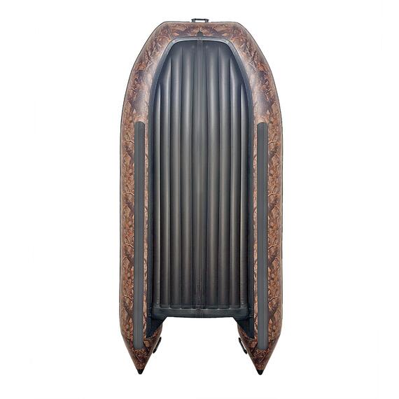 Лодка моторная килевая Ковчег 450 НДНД камуфляж тёмный лес, фото , изображение 3