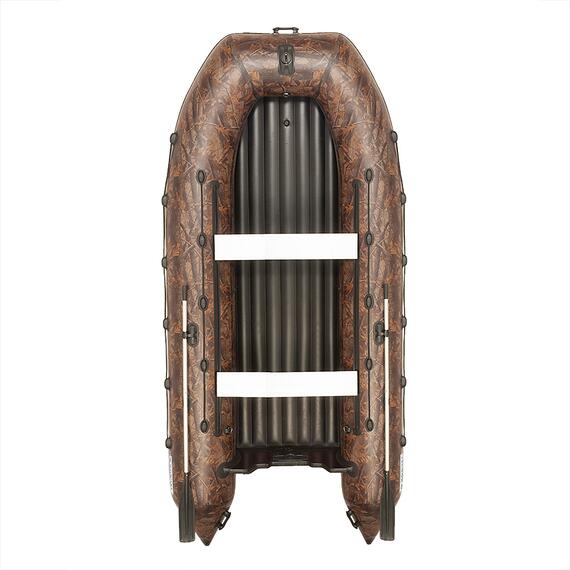 Лодка моторная килевая Ковчег 480 НДНД камуфляж тёмный лес, фото 