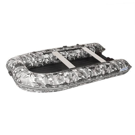 Лодка моторная килевая Ковчег 390 НДНД камуфляж серый, Расцветка: камуфляж серый, фото , изображение 2