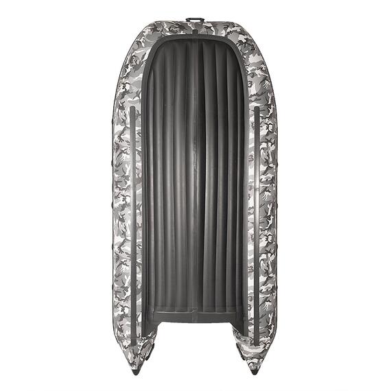 Лодка моторная килевая Ковчег 360 НДНД камуфляж серый, фото , изображение 3