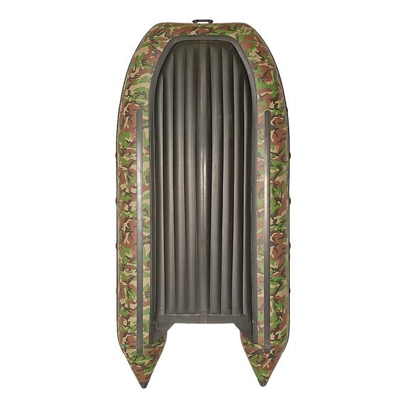 Лодка моторная килевая Ковчег 340 НДНД камуфляж зелёный, Расцветка: камуфляж зелёный, фото , изображение 3