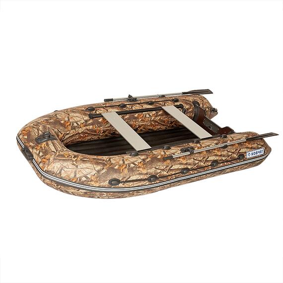 Лодка моторная килевая Ковчег 320 НДНД камуфляж светлый лес, Расцветка: камуфляж светлый лес, фото , изображение 2