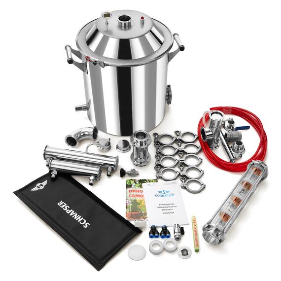 Дистиллятор SCHNAPSER XO4-M 37 л ПРО, фото , изображение 10