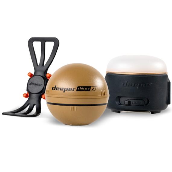 Deeper CHIRP+ 2.0 Wi-Fi+GPS (Дипер Чирп+ 2) беспроводной эхолот + Trophy Bundle, фото , изображение 2