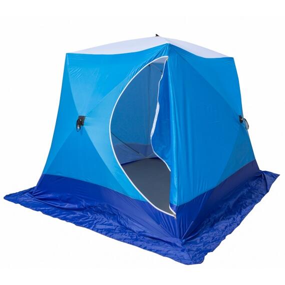 Палатка зимняя СТЭК КУБ 2 LONG трехслойная (1.8х2.1х1.8 м)