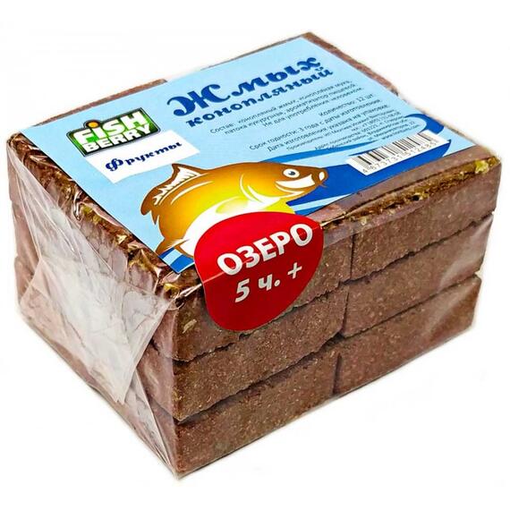 Fishberry Жмых конопляный Макуха "Фрукты. Озеро 5 часов+" 12шт, фото 