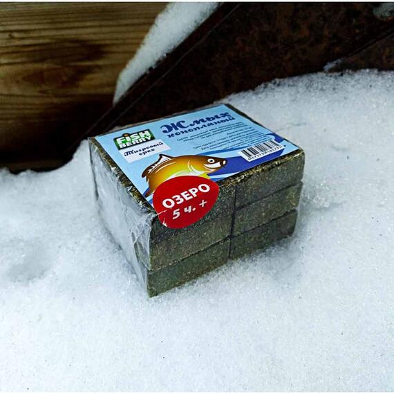 Fishberry Жмых конопляный Макуха "Тигровый орех. Озеро 5 часов+" 12шт, фото , изображение 2